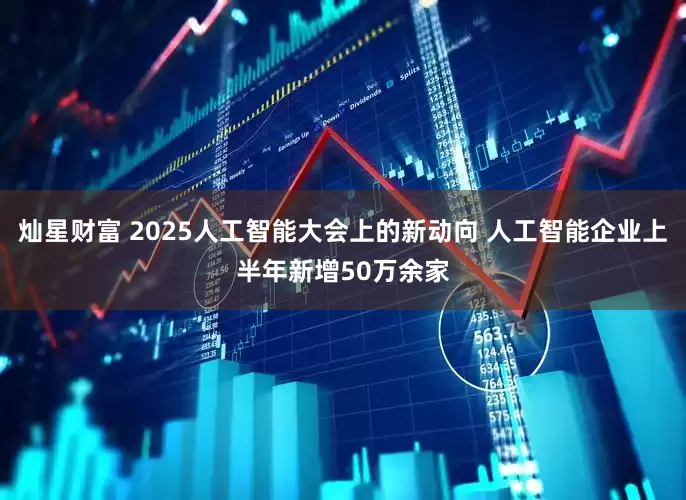 灿星财富 2025人工智能大会上的新动向 人工智能企业上半年新增50万余家